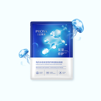 完美真人海月水母保湿修护神经酰胺面膜